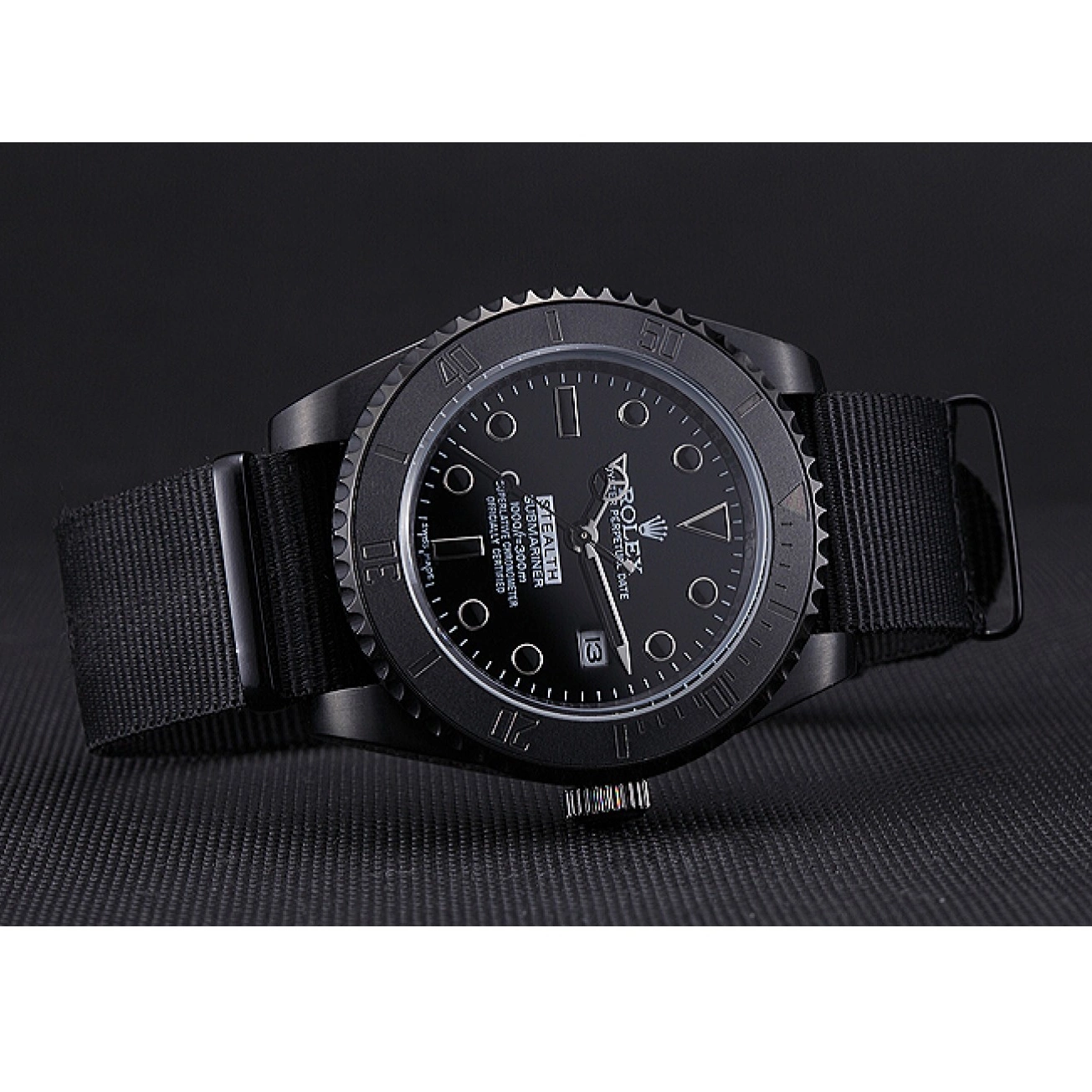 Aaa replica watch Stealth 621993 Submariner Rolex Black 0816